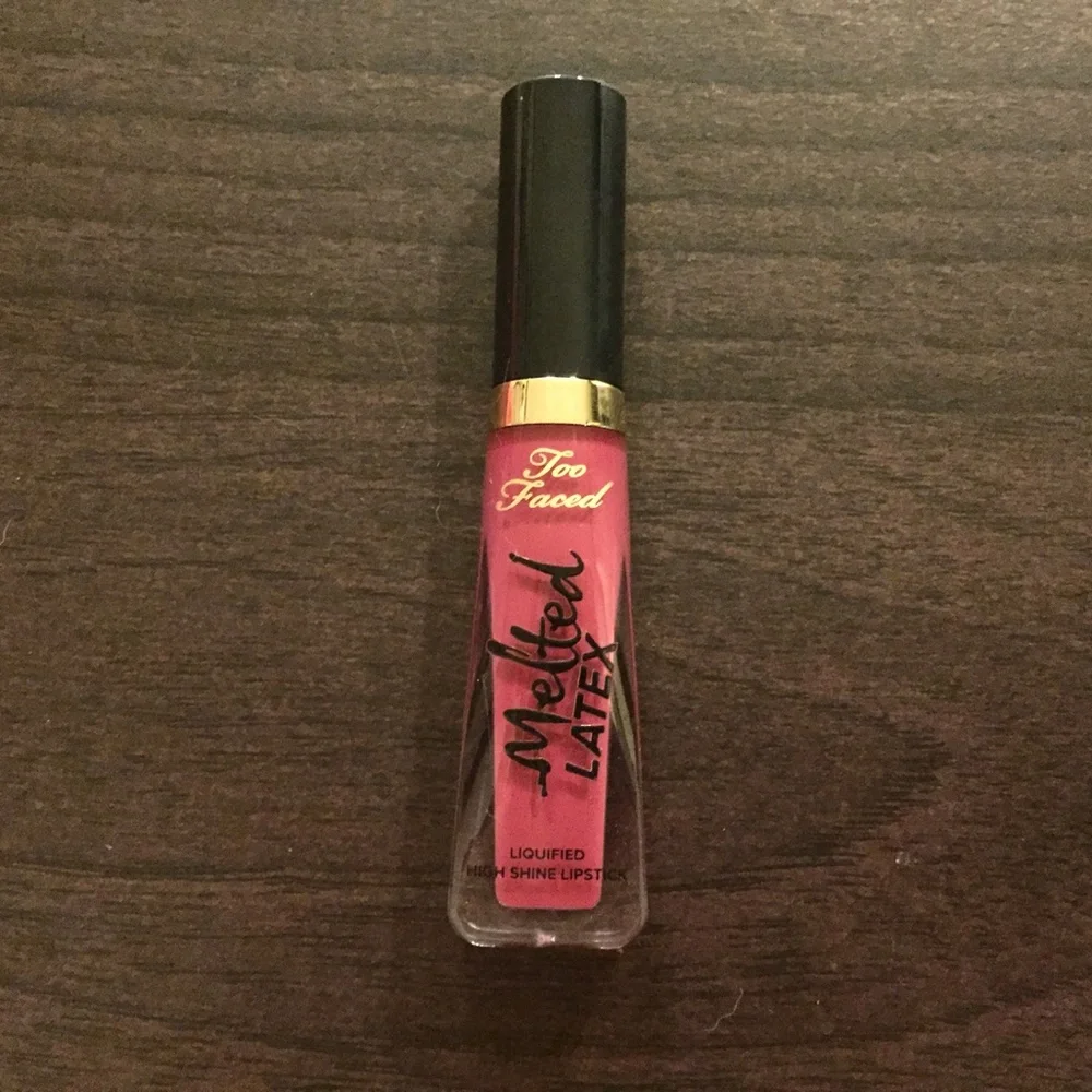NEW Too Faced Melted Latex Lipstick Hot Mess Pink Liquid Lip Paint 3.0 mL 0.1 oz